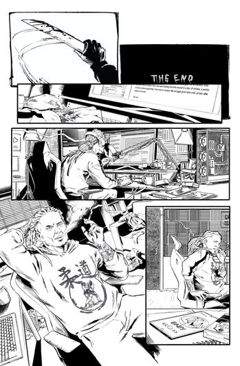 The Last Podcast - Page 2 - Pencils and Inks by Jose Rondon Writer/Author: Derreck Brown