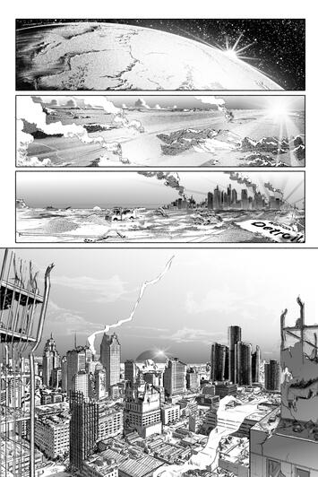 Arcaky Key - Page 1 - Pencils and Inks by Jose Rondon Writer/Author: Kasisi Harris