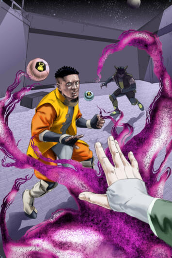 War of the five words - Cover - Pencils, Inks, and Colors by Jose Rondon Writer/Author: Kasisi Harris