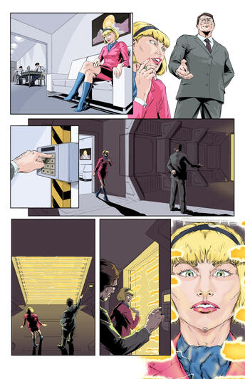 Pencils, Inks, and Colors by Jose Rondon Writer/Author: William Bourque